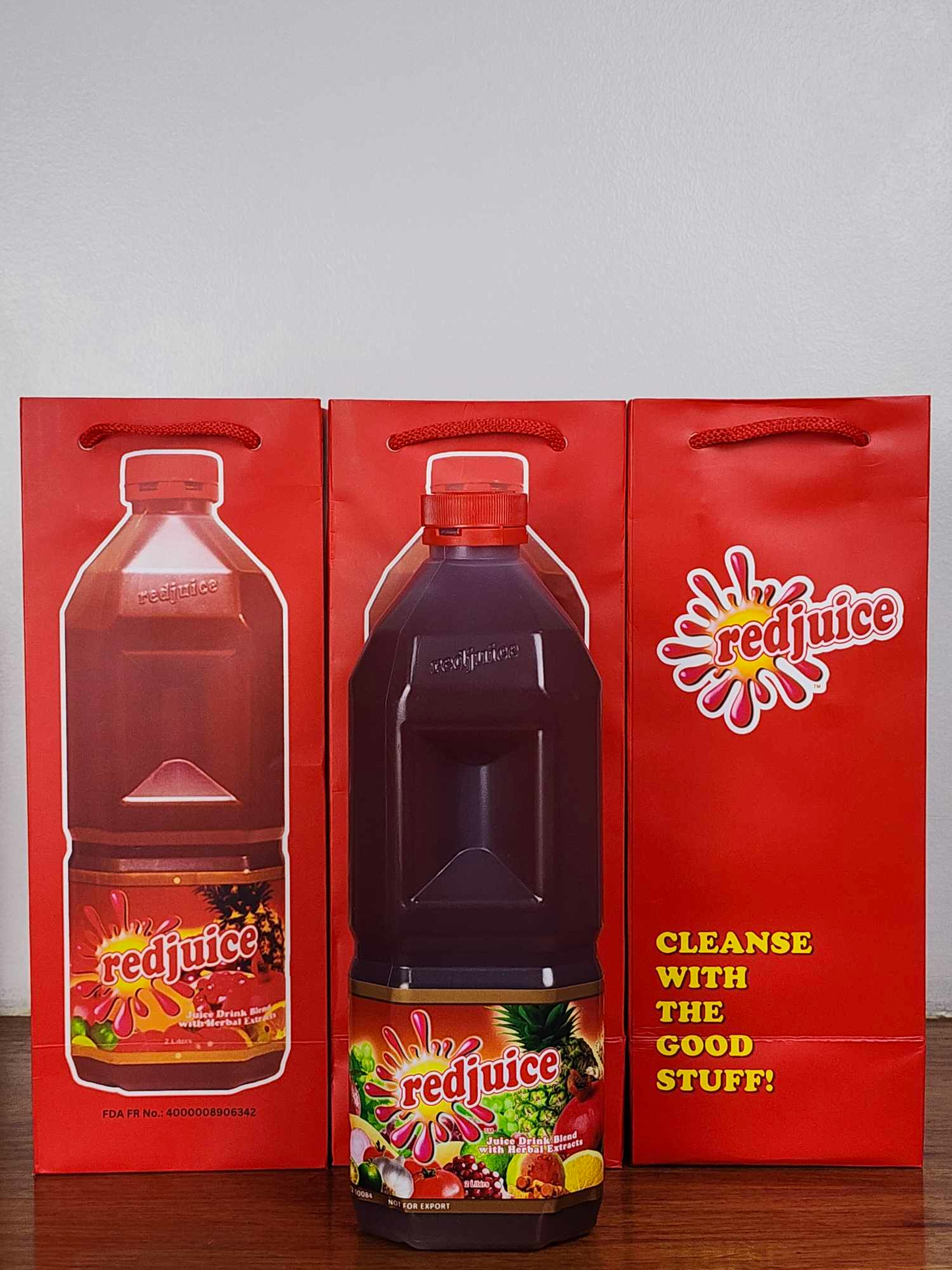 BOX OF 4 - Redjuice (2L)