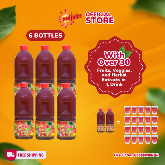 BOX AND BUNDLE (6 Bottles) - Redjuice (2L)