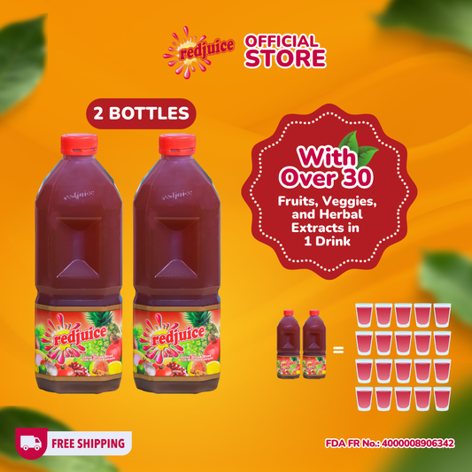 BUNDLE OF 2 - Redjuice (2L)