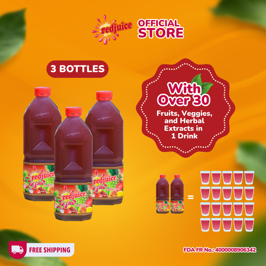 BUNDLE OF 3 - Redjuice (2L)
